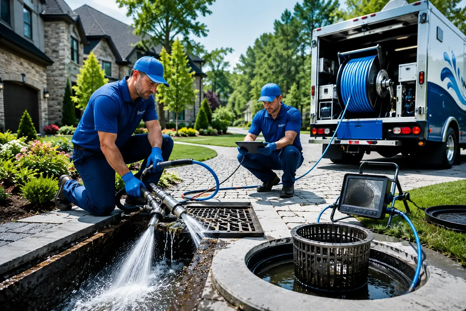 Local outdoor drain cleaning professionals in Lindsey, OH